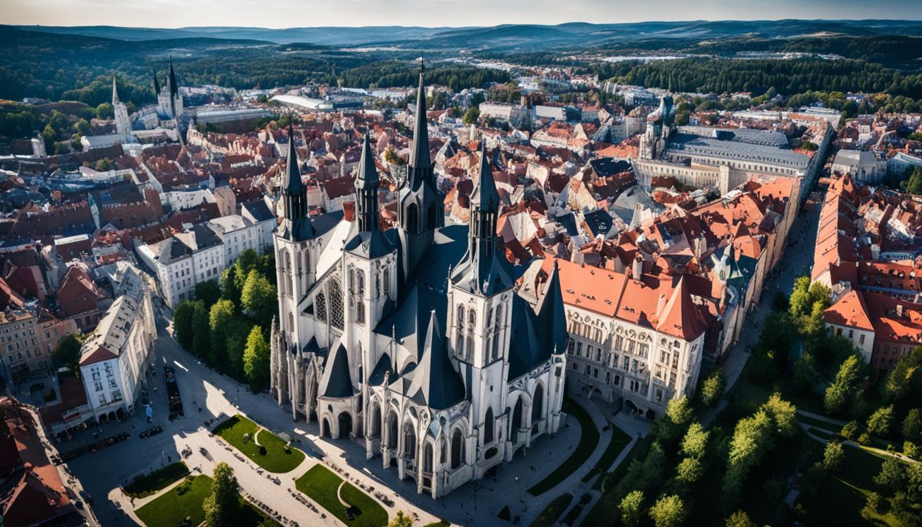 Gotycka architektura Kielce