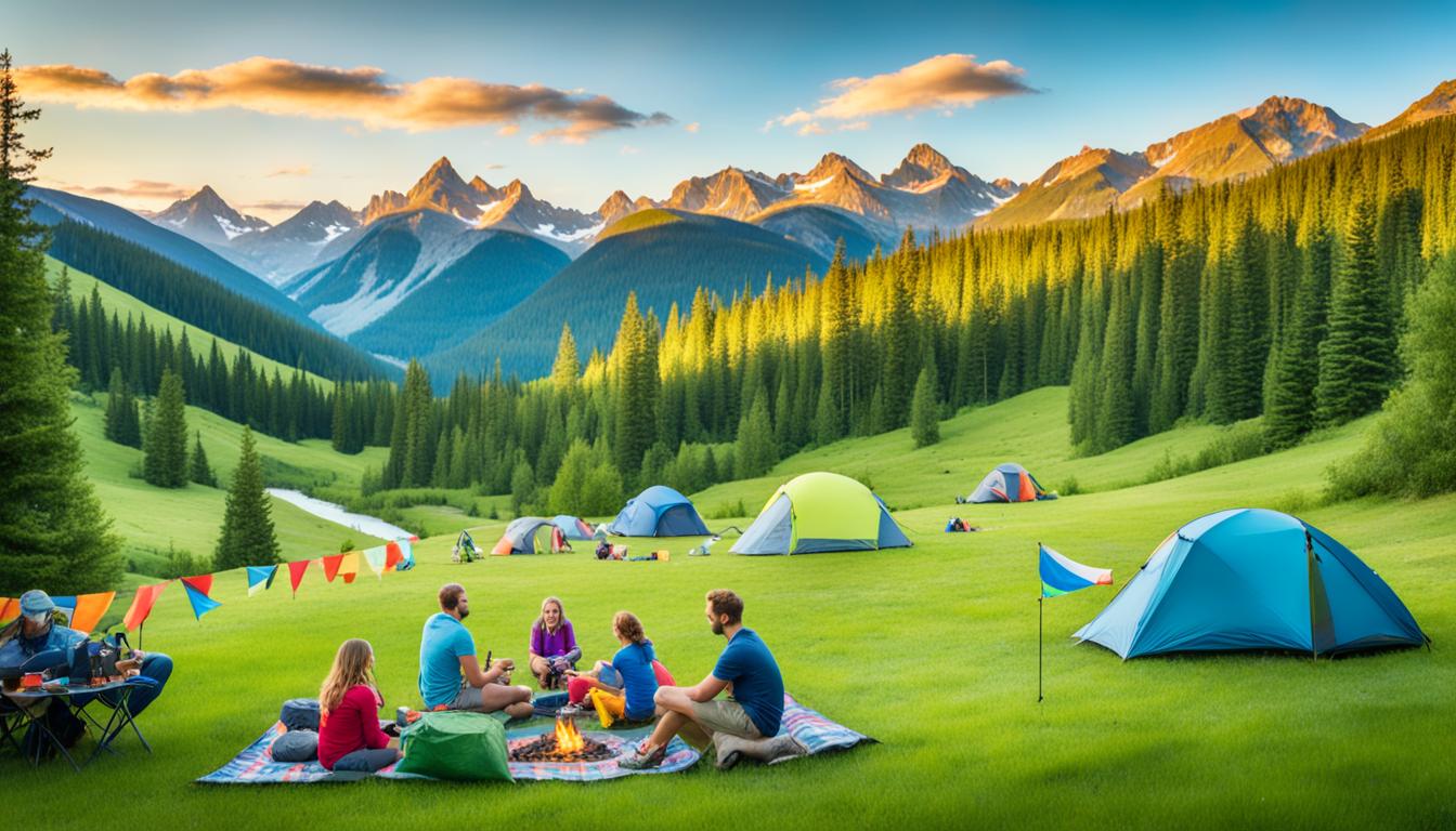 Kempingi pola namiotowe Kielce