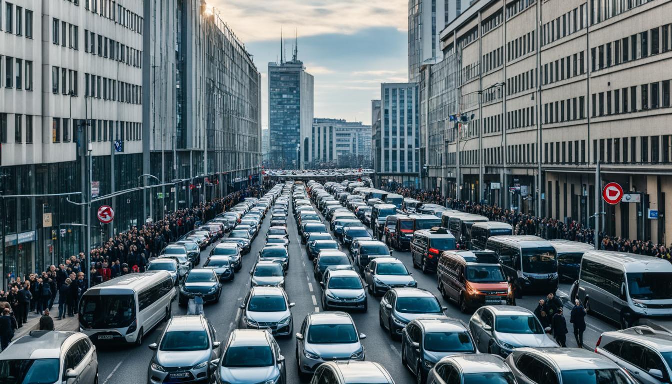 Korki i natężenie ruchu Kielce